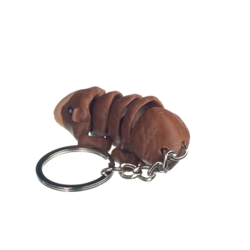 Świnka morska brązowa - brelok do kluczy